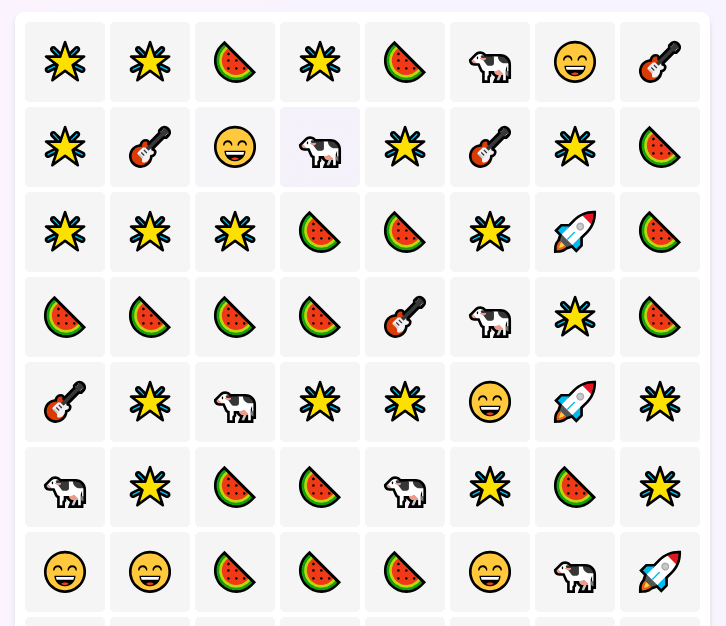 絵文字マッチ